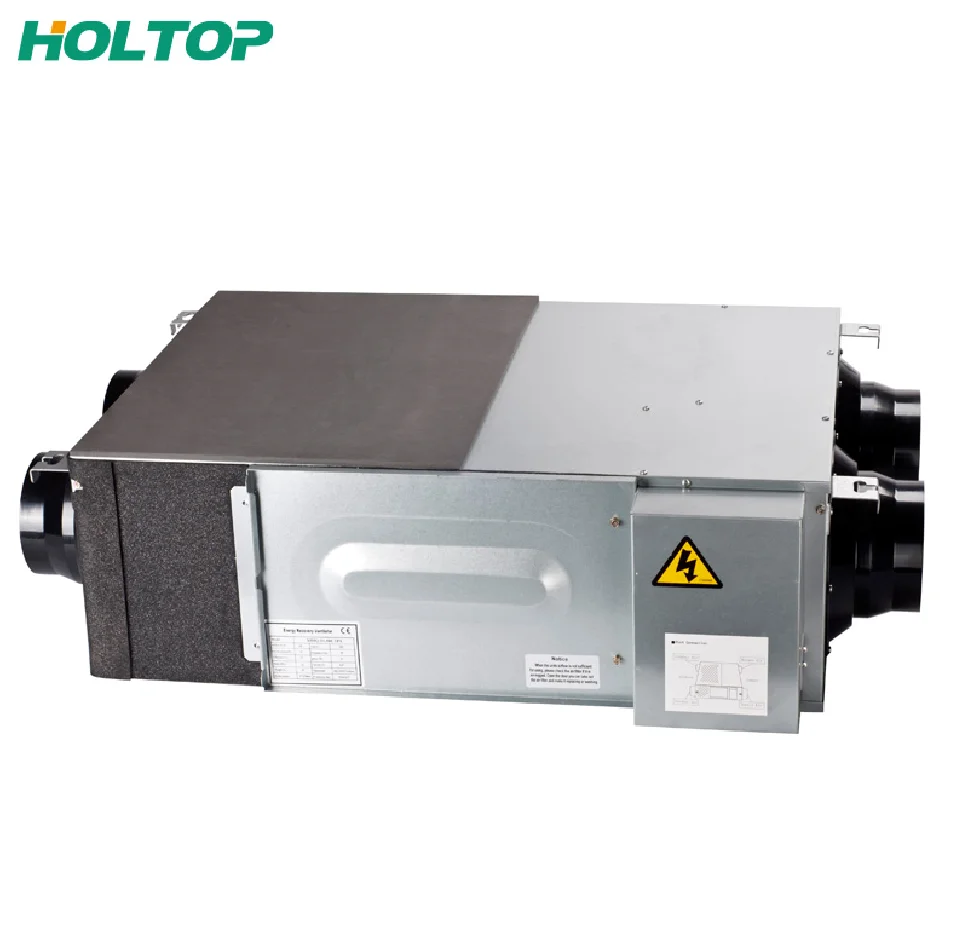 For Holtop Modern Design Energy Recovery Ventilation System Fresh for Air Recuperator for Home Appliances Indoor Solution
