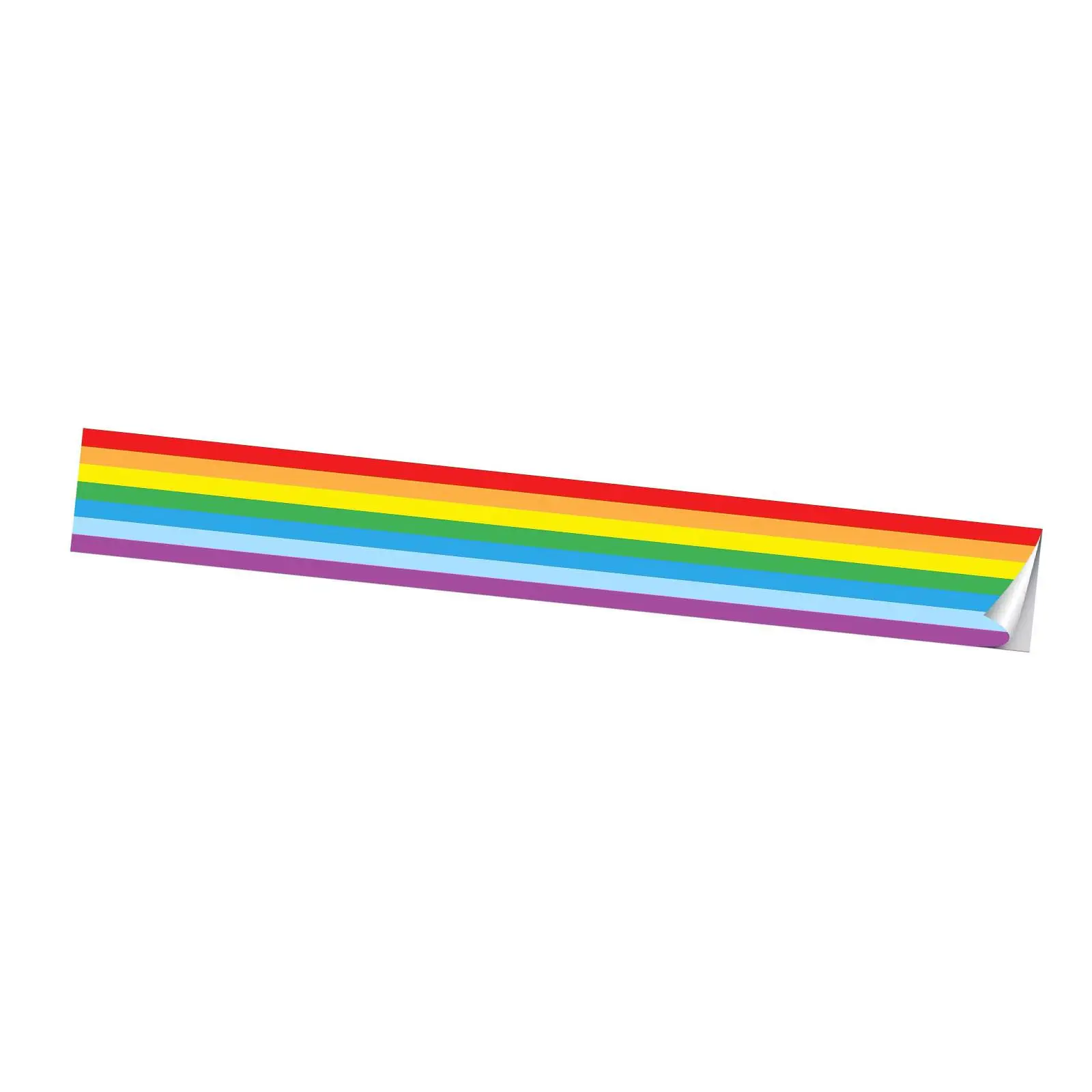 ملصقات حائط على شكل خصر قوس قزح، ملصقات بلاط PVC لغرف الأطفال، #2