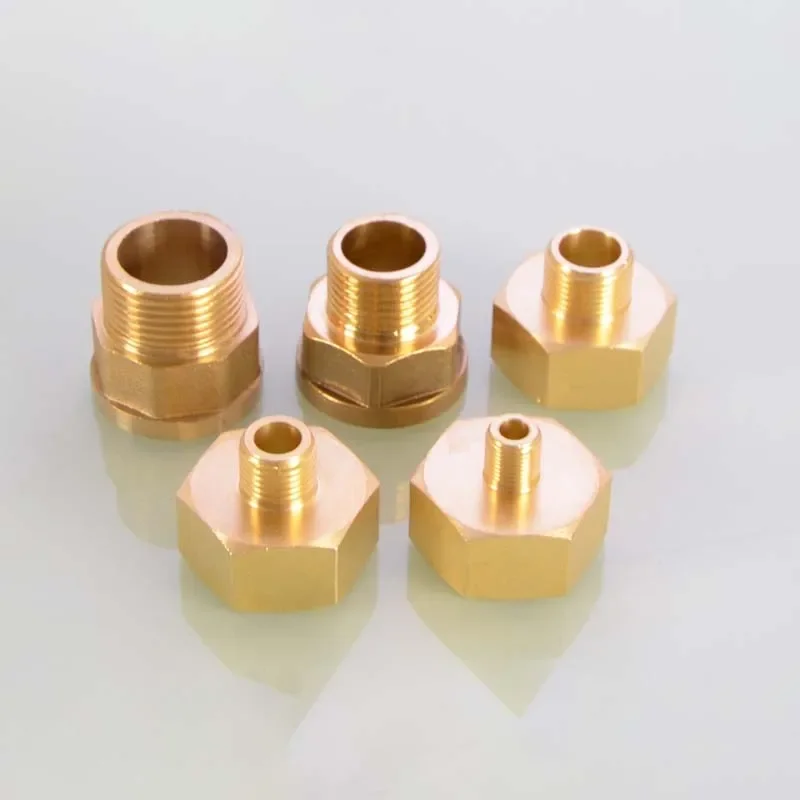 Fêmea para macho Rosca Conectores de latão Tubo, Copper Coupler Adapter, rosca conjunta, encaixe F, M, M10, M12, M14, M16, M18, M20, M22