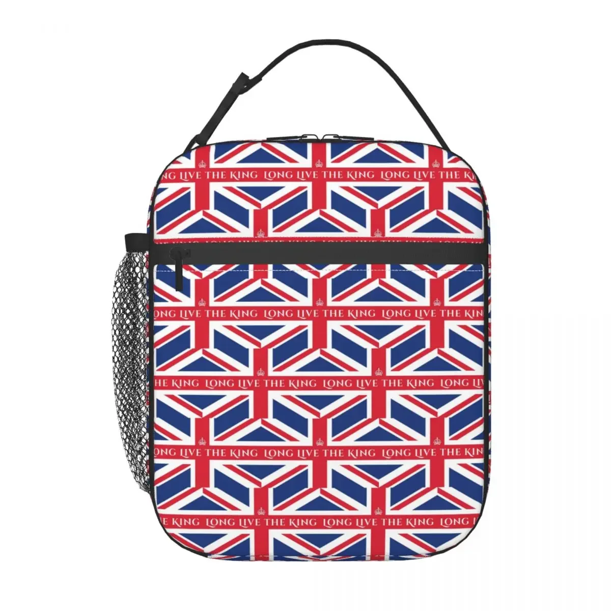 Union Jack Flag Of The UK United Kingdom British Insulated Lunch Bag for Women Office Cooler Thermal Food Box Tote Lunch Boxes