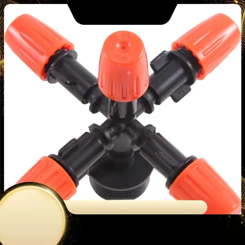 

Garden Sprinklers Automatic Watering Grass Lawn 360 Degree Circle Rotating Water Sprinkler 5 Nozzles Garden Pipe Hose