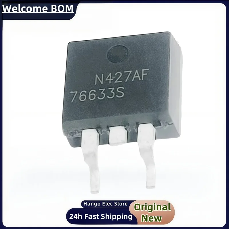 10PCS/LOT 76633S HUF76633S Automotive Triode 100V 39A TO263 SMD Transistor Best in Quality