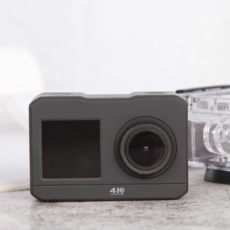 4K dual-color motion camera with remote control bracelet, motion detection