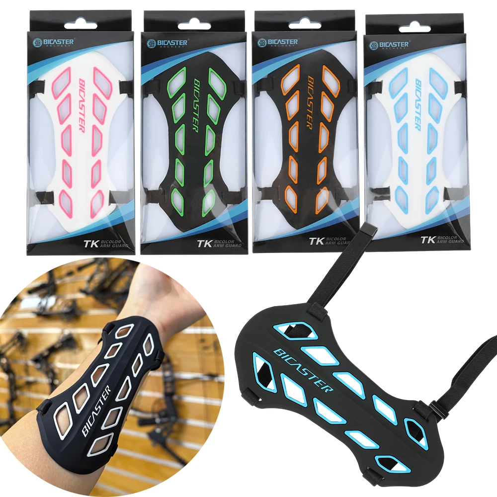 

Силиконовая защита для стрельбы из лука, регулируемая защита для начинающих, процветает лук, охотничья мишень, удобная защитная рука, аксессуары для снаряжения