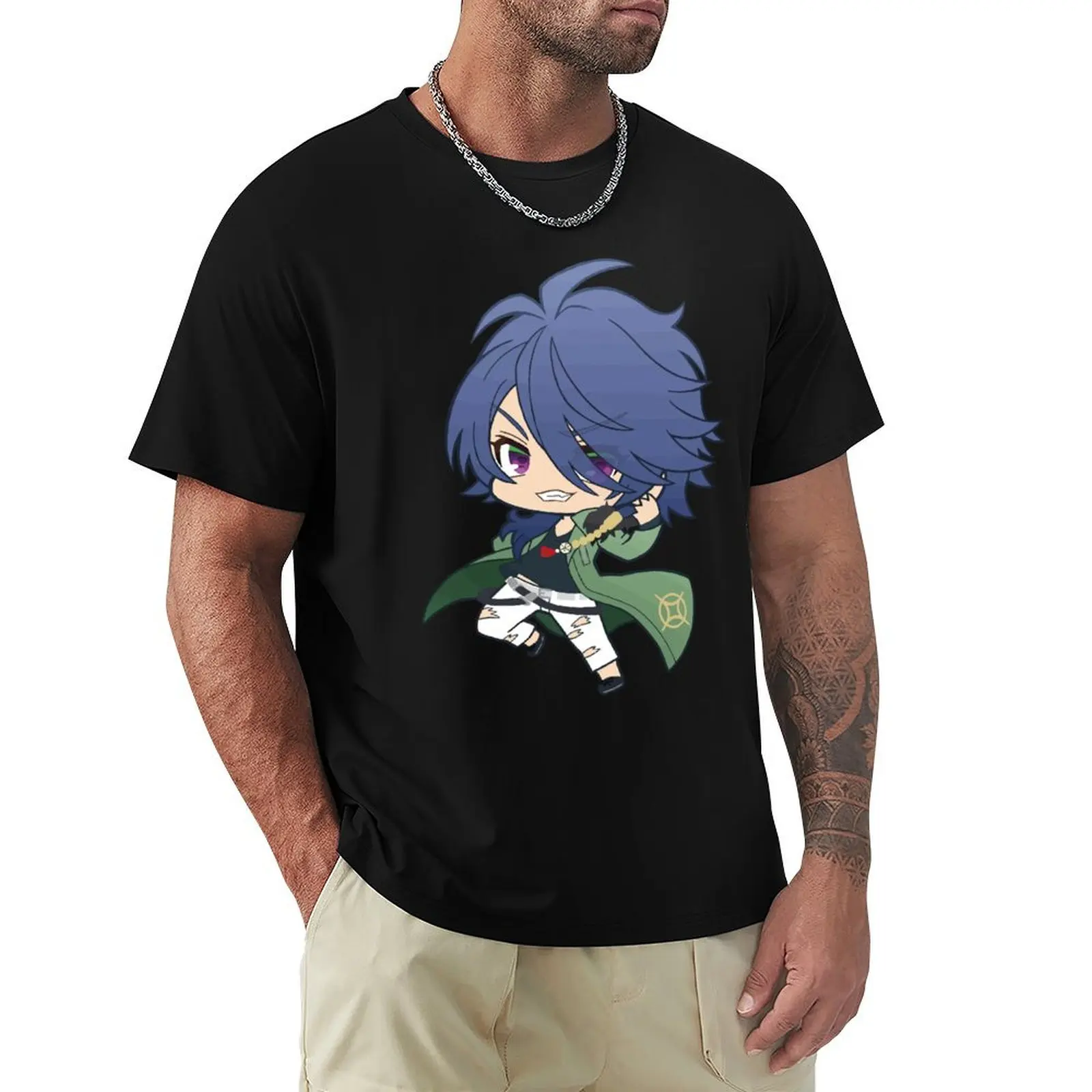 

Dice Chibi (Hypmic) T-Shirt Soft Anti-Shrink Cotton Tee