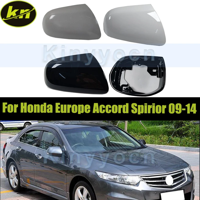 Side Mirror Cap Housing Frame For Honda Europe Accord Spirior 09-14 Rear View Mirror Lid Shell Rearview Mirror Cover Lid