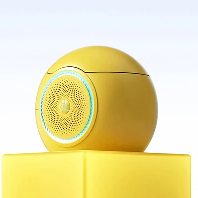 Toilette intelligente automatica in ceramica a forma di uovo giallo Articoli sanitari intelligenti Bidet Bagno WC intelligente