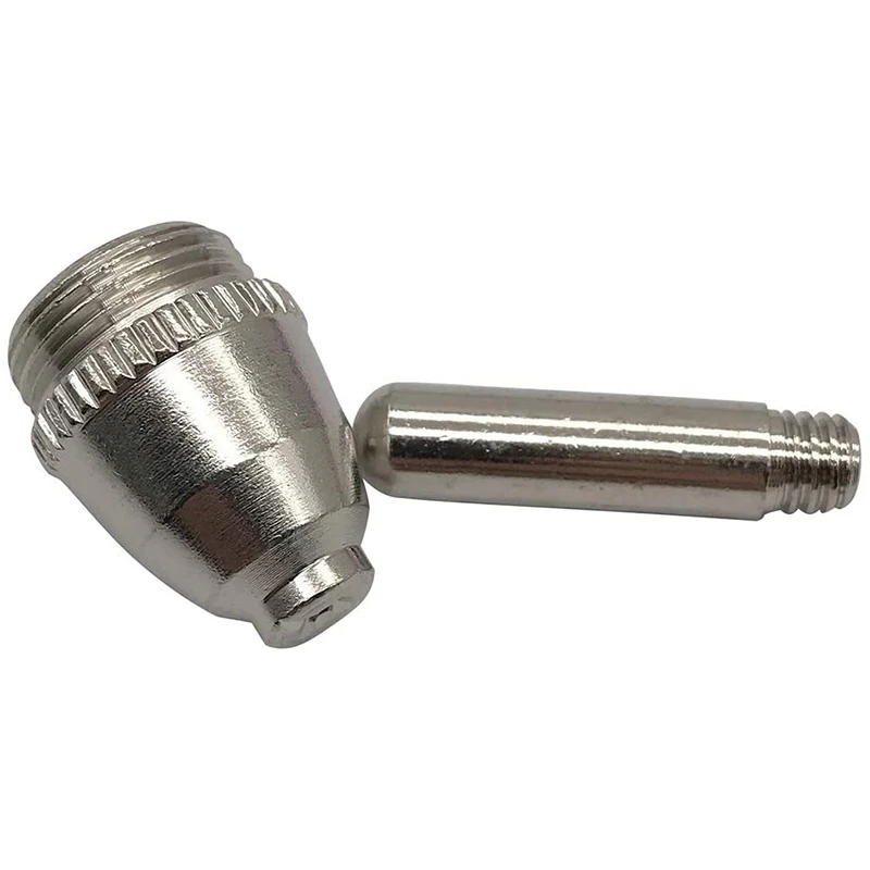 ABRE-40Pcs Plasma Cutter Torch Consumables Electrode Nozzles Cups Kit For AG-60 SG-55 WSD-60 Fit CUT-60 LGK-60 Plasma Cutter