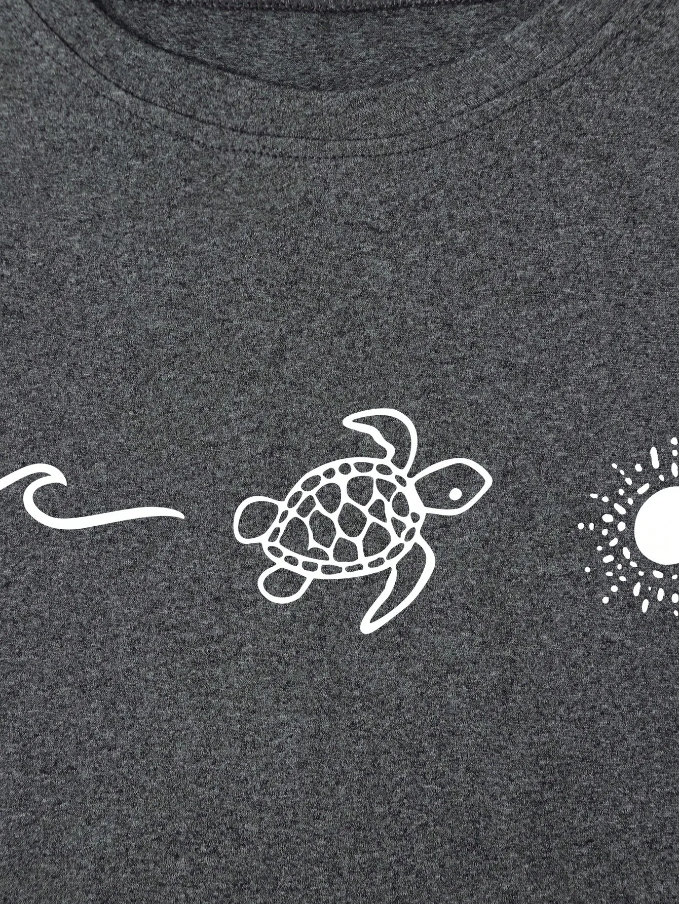 Damen Casual Ärmelloses Top - Sommer 2026 Neuer Stil. Einfache und modische, lässige ärmellose Weste mit Cartoon-Schildkröten-Print. – Detail 12