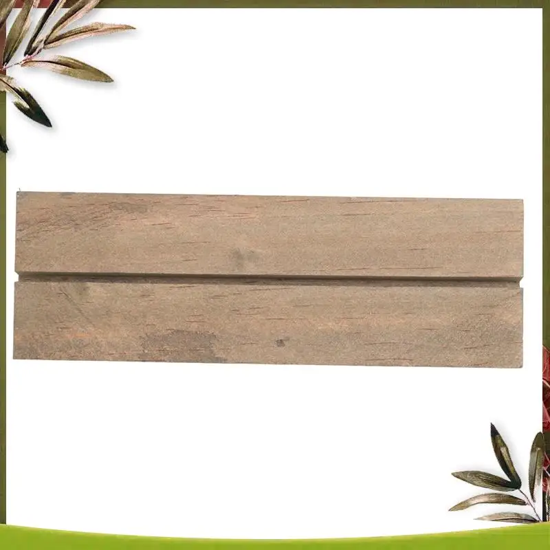 New-6 Pack Rustic Chalk Board Sign With Wood Stand For Wedding Decorations Signs Labels 6X5 Inch Blackboard