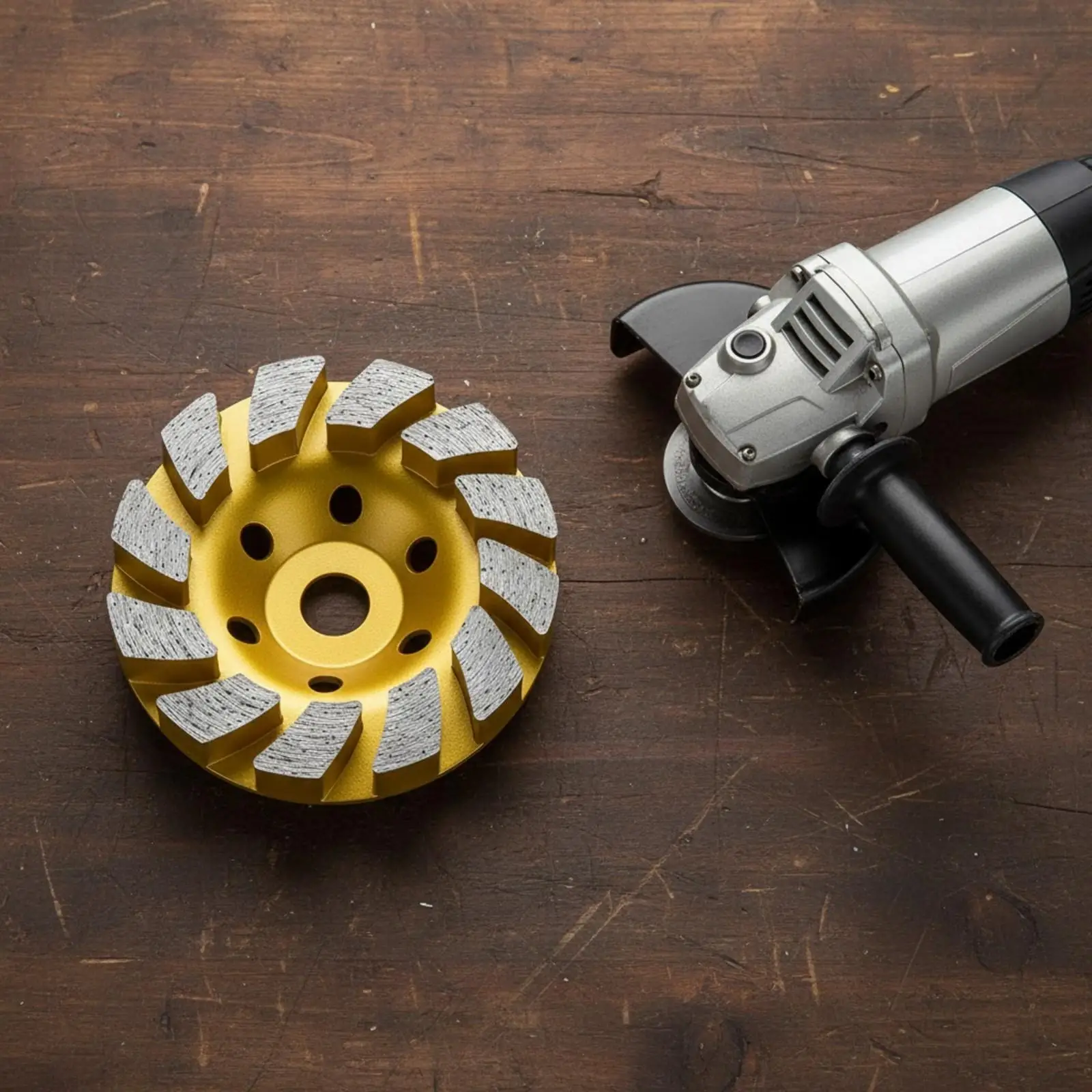 Diamond Grinding Cup Wheel Surface Prepping Segmented Grinding Cup Wheel Smooth Finish for Renovation Contractors