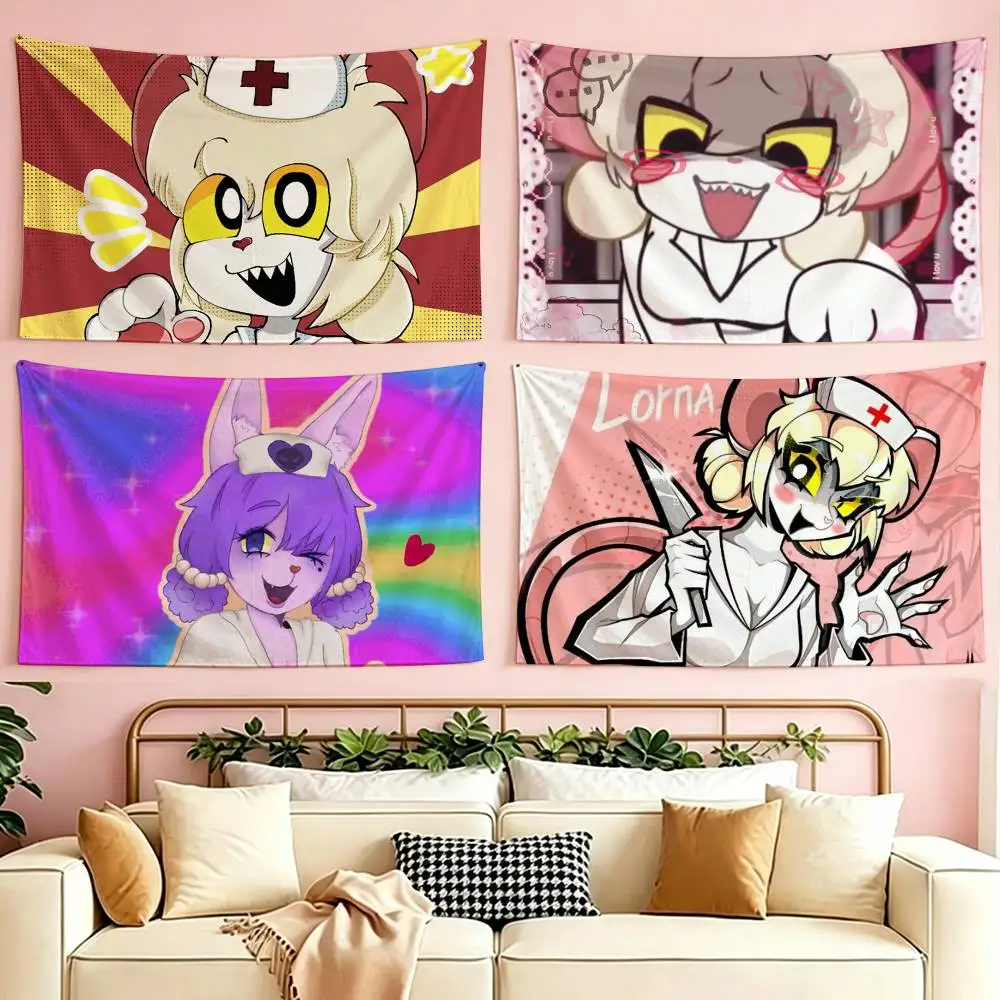 

terrible mouse lorna flag Suitable For Party Club Outdoor Interior Wall Decoration Banner Fans Gift
