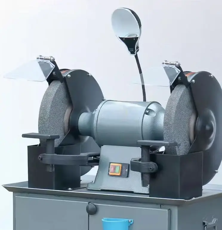 Multi-Functional Desktop Rotary Grinder Polishing Machine / Electric Vertical Dust-removing Grinding Wheel Machine