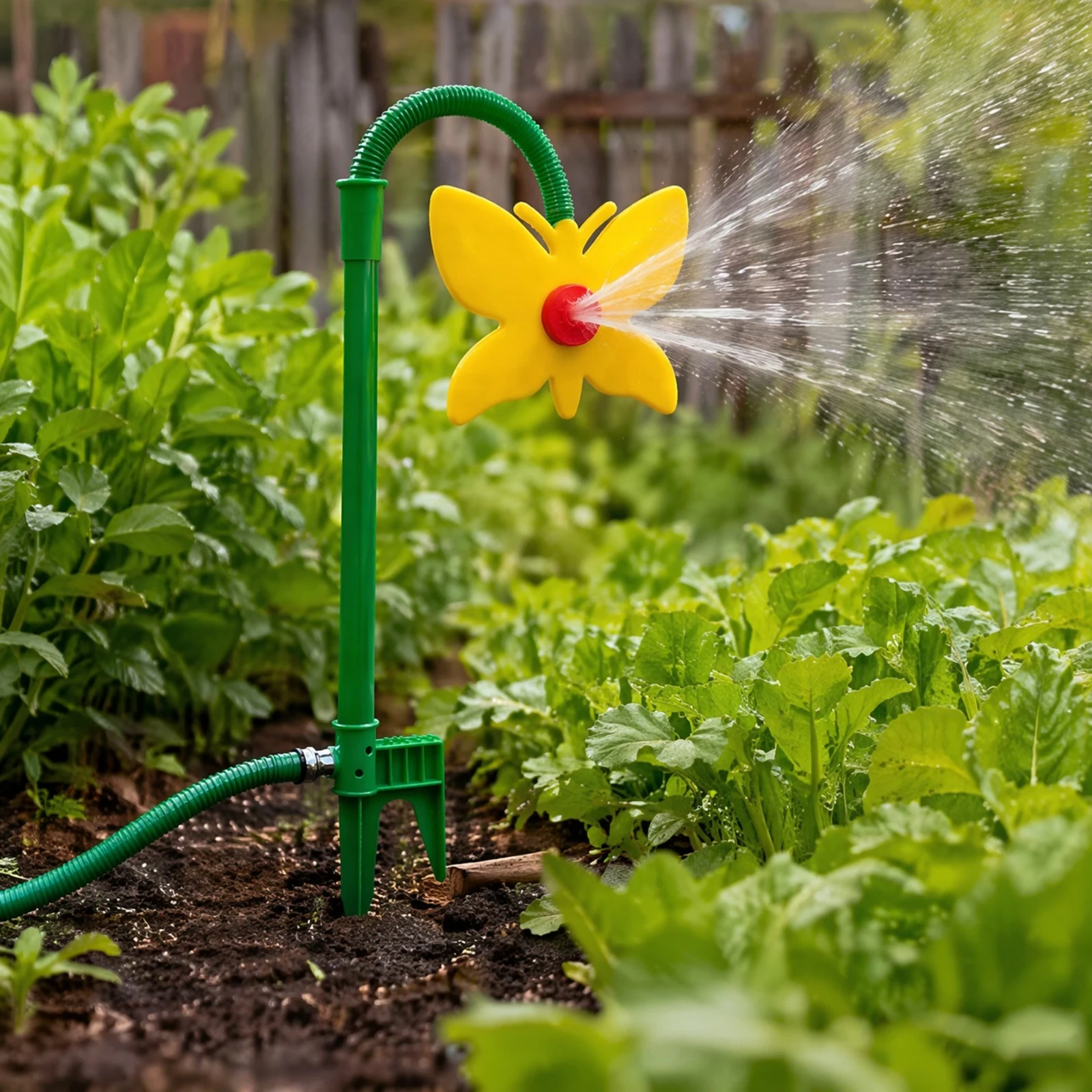 Crazy Dancing Butterfly Water Sprinklers Funny Butterfly Lawn Irrigation Sprinkler for Outdoor Summer Yard Watering Playing