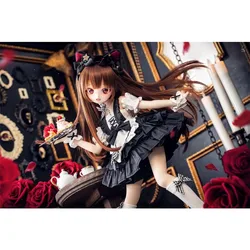 bjd dress for 1/4 1/6 Bylth SD MDD BJD doll accessories doll clothes Doll dress Hand made Cat claw