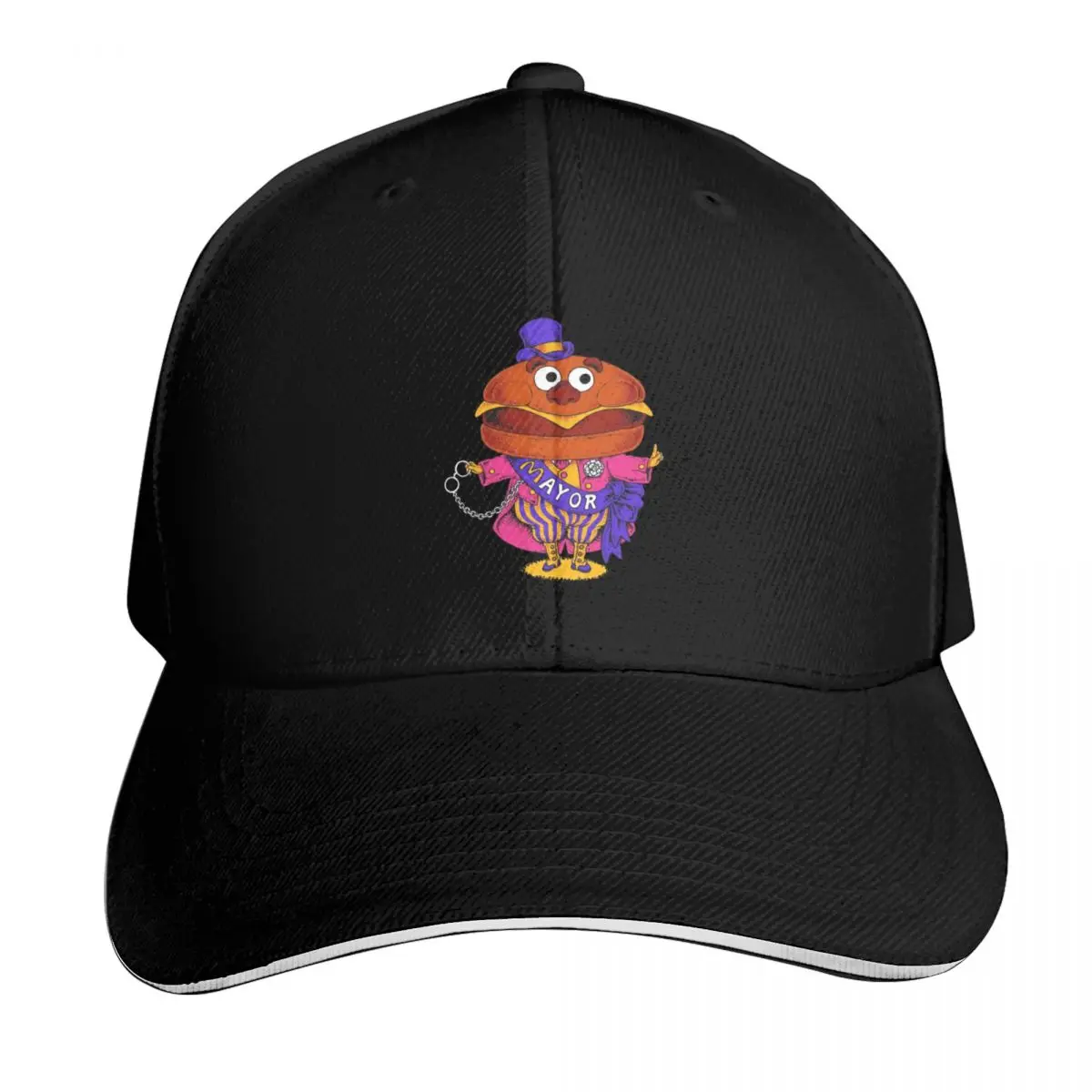mayor mccheese Baseball Cap Hat Man For The Sun Sports Cap sun hat Rave Elegant Women's Hats Men's
