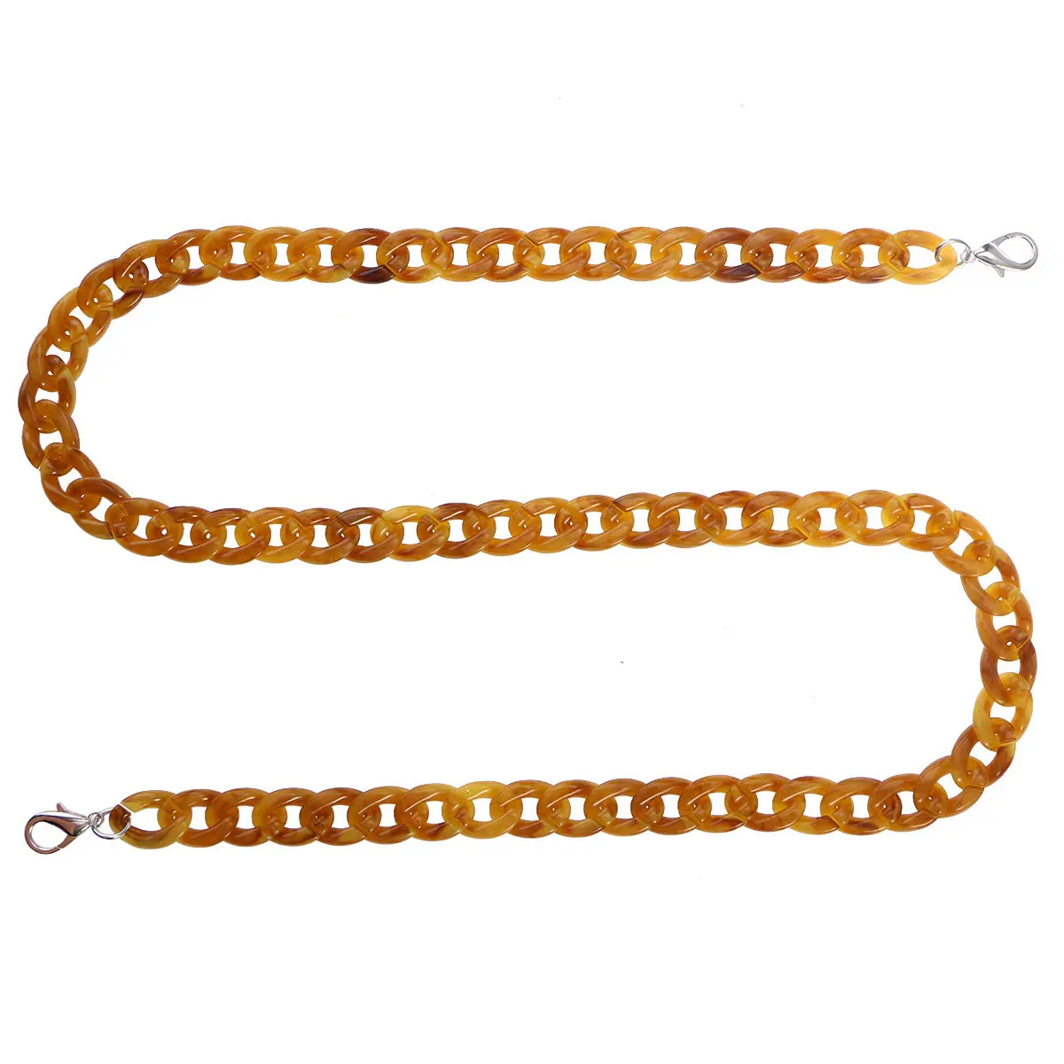 60Cm Large Fishbone Resin Bag Chain Replacement Strap for Women Handbags Crossbody Purses Evening Wedding Travel Accessories Bag