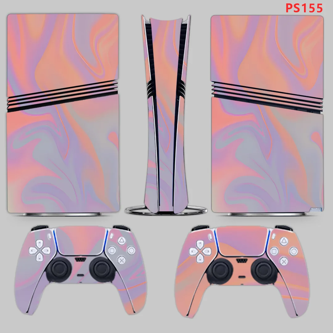

For PS5 Pro Skin Sticker Protective Vinyl Decal for Digital Edition Game Accessories Cover for PS5 Pro Controller