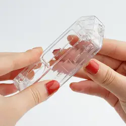 透明で変更された3Dプリントシェル,フリッパーのゼロパターン,透明,高透明