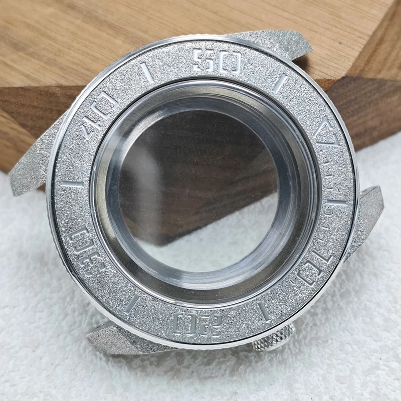 boitier-de-montre-mod-king-samurai-nh35-44-mm-finition-argentee-sablee-compatible-avec-les-mouvements-nh34-nh35-nh36-4r-boitier-de-montre-de-plongee-pour-homme