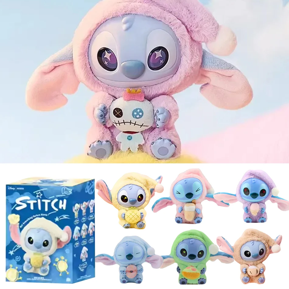 

Hot sellingitem Stitch Animals Party Series Blind Box Toys Cute Mysterious Box Flocking Fluffy Dolls Decor Gift