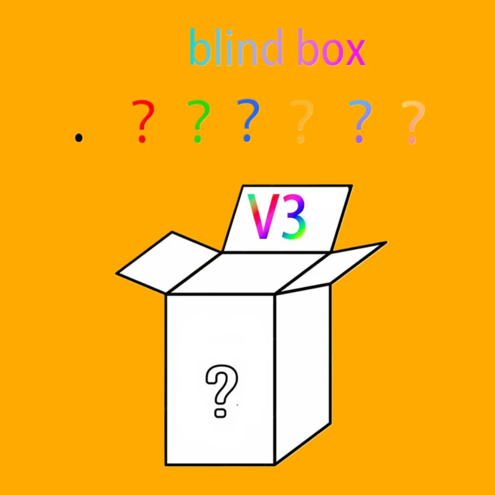 ~~Cute Figure KeyChain Pendant Doll Blind Box V3 paragraph Collect Handmade Custom Vinyl Contact Customer Service Birthday Gift