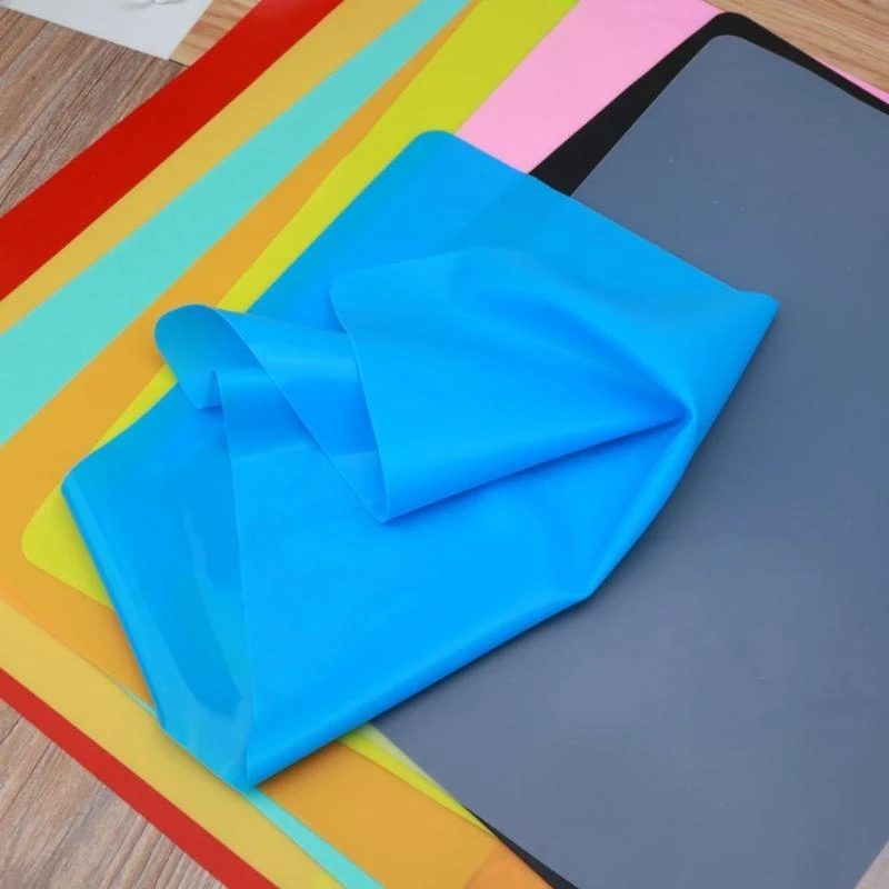 P9FE Silicone Mat untuk Kerajinan Gartful tebal Silicone Craft Pad untuk perhiasan casting resin cetakan Countertop Protector