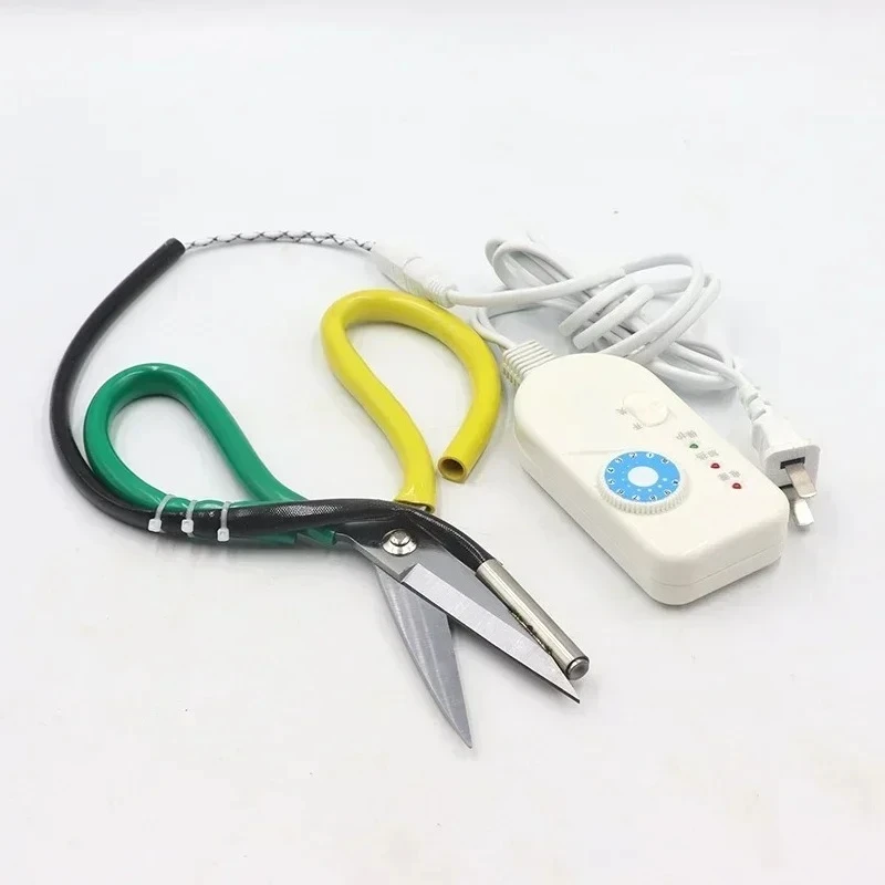 Thermostat Electric Scissors Ribbon Ribbon Trimming Scissors Hot Cut Zipper Elastic Band Ironing Cloth Scissors