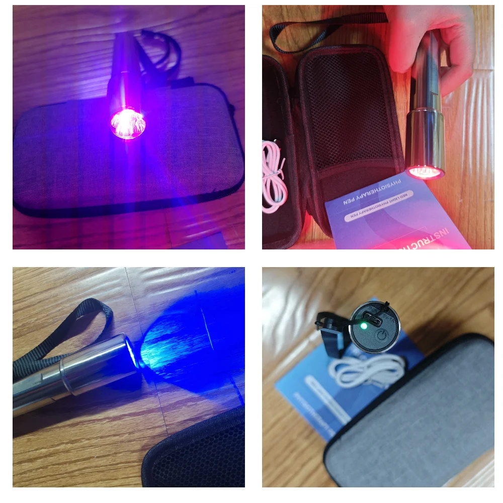 

Professional Electro Acupuncture Pen 470nm 940nm Infrared Light Therapy Device for Pain Relief Skin Rejuvenation Wound Healing