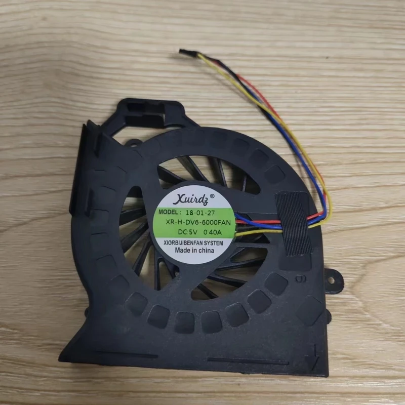 Free shipping applicable to HP DV6-6000 MF60090V1-C480-S99 DC5V 2.00W laptop CPU cooling fan