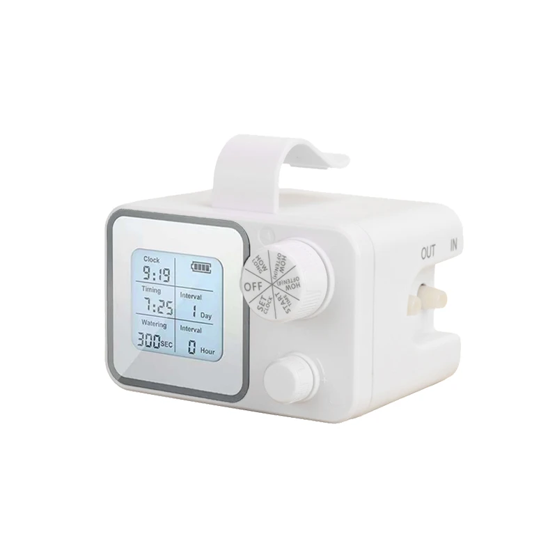 

LCD intelligent timing household potted plant charging automatic irrigation watering device watering flowers