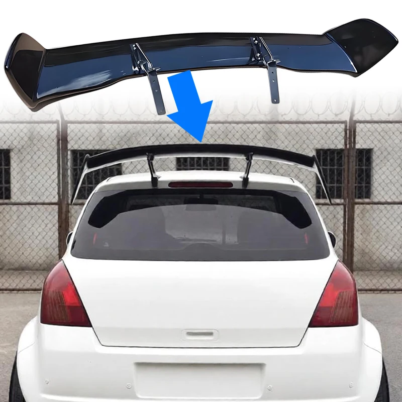 Roof Top Spoiler Rear Roof Wing For Suzuki Swift ZC31S ZC33S Sport 2005‑2024 Hatchback Mod Automobiles Accessories Exterior Part