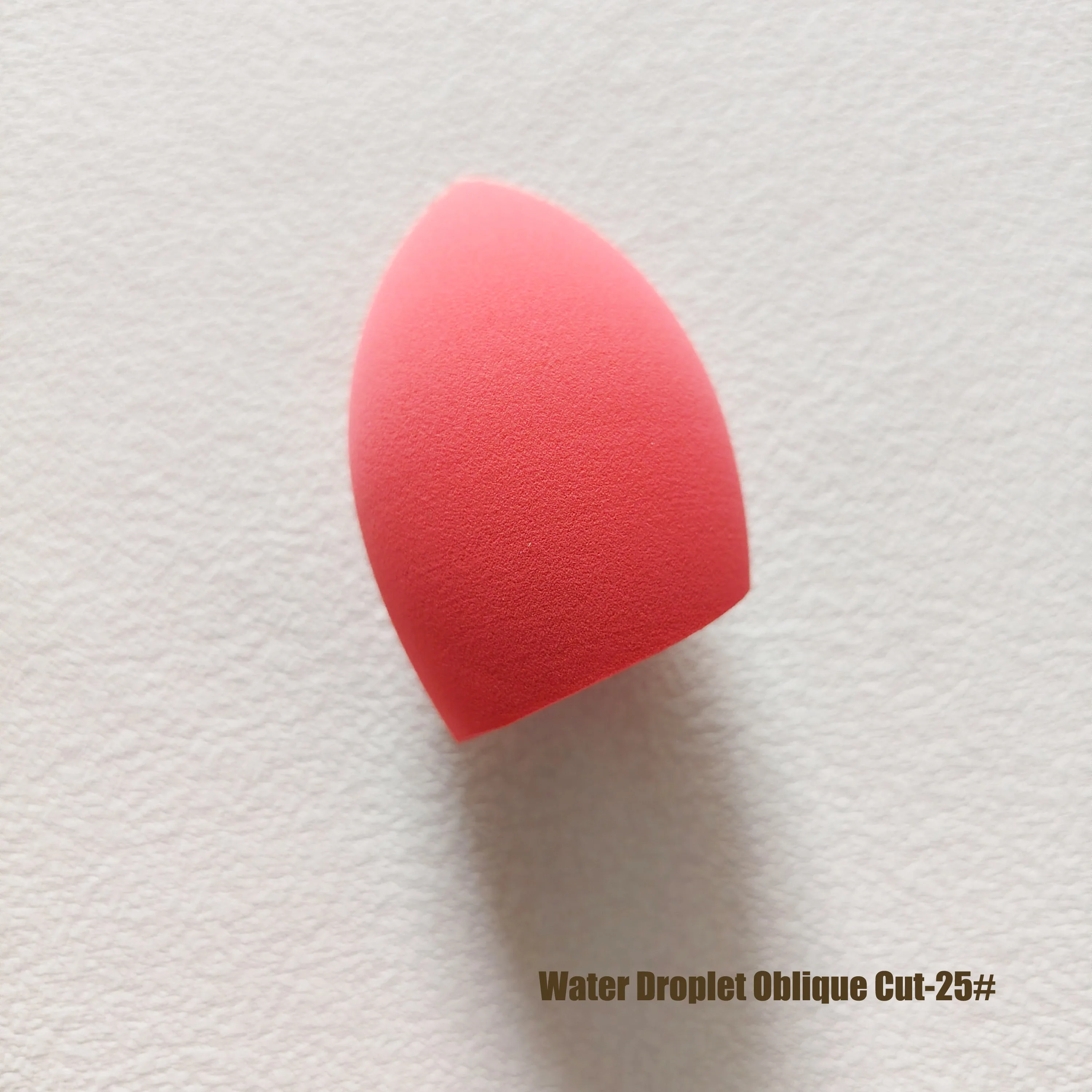 Esponja de maquiagem ultra macia, úmida e seca, dupla utilização, beleza, ovo, gota de água, corte oblíquo, sopro de maquiagem