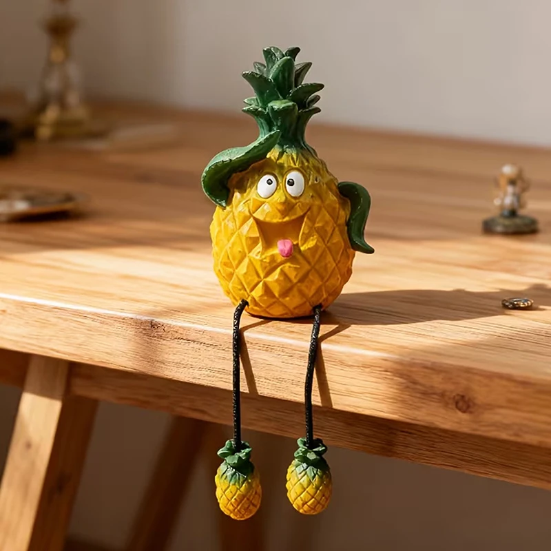 Witzige Fruchtskulpturen mit entzückenden Formen und Motiven wie Ananas, Banane, Zitrone und Orange. – Detail 5