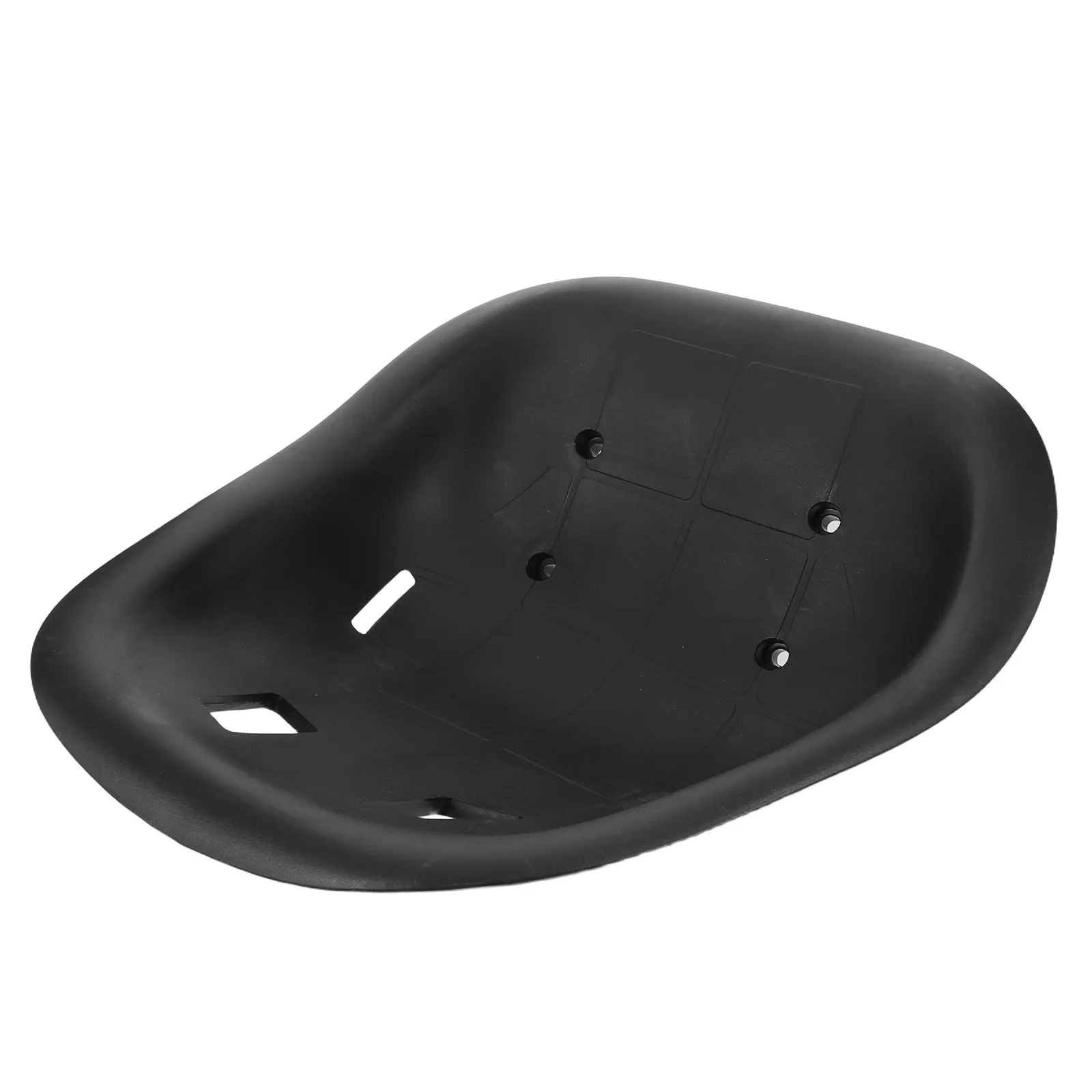 

Сменное пластиковое сиденье для картинга 18.98x16.70x4.52, эргономичное гоночное сиденье для балансировочного скутера, запасная часть для картинга
