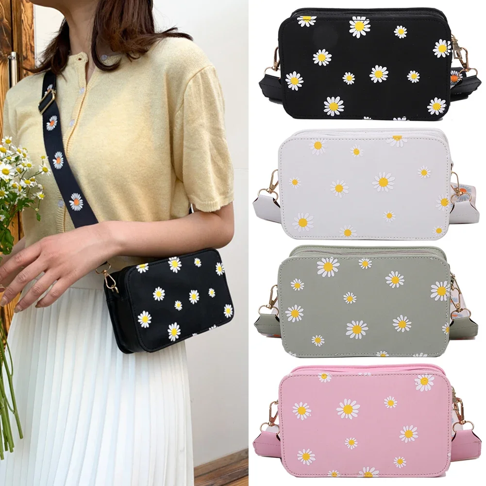 Trend Women's Bag Pattern Shoulder Handbag Printed Small Square Bag Tote Classic Elegant Crossbody Shoulder Bag