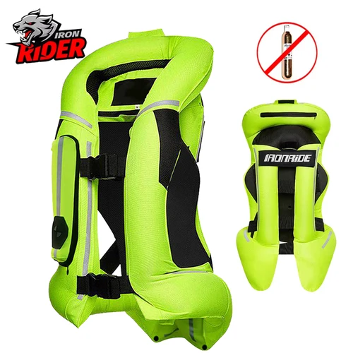 Imagen 1 del producto Nueva chaqueta de motocicleta, chaleco con bolsa de aire para motocicleta, chaleco con bolsa de aire para Moto, sistema de Airbag para carreras de Motocross, Protector CE de Airbag