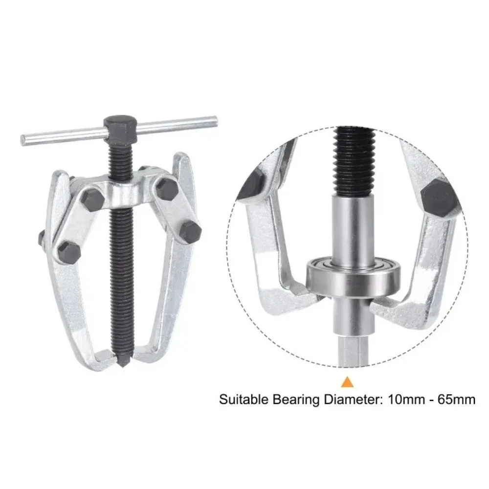 Ferramentas Automotivas para Mecânicos de Reparo Automotivo 10-80mm: Extrator de Volante de 2/3 Garras, Extrator de Engrenagens Automotivas, Ferramenta para Remoção de Rolamentos, Limpadores e Correntes