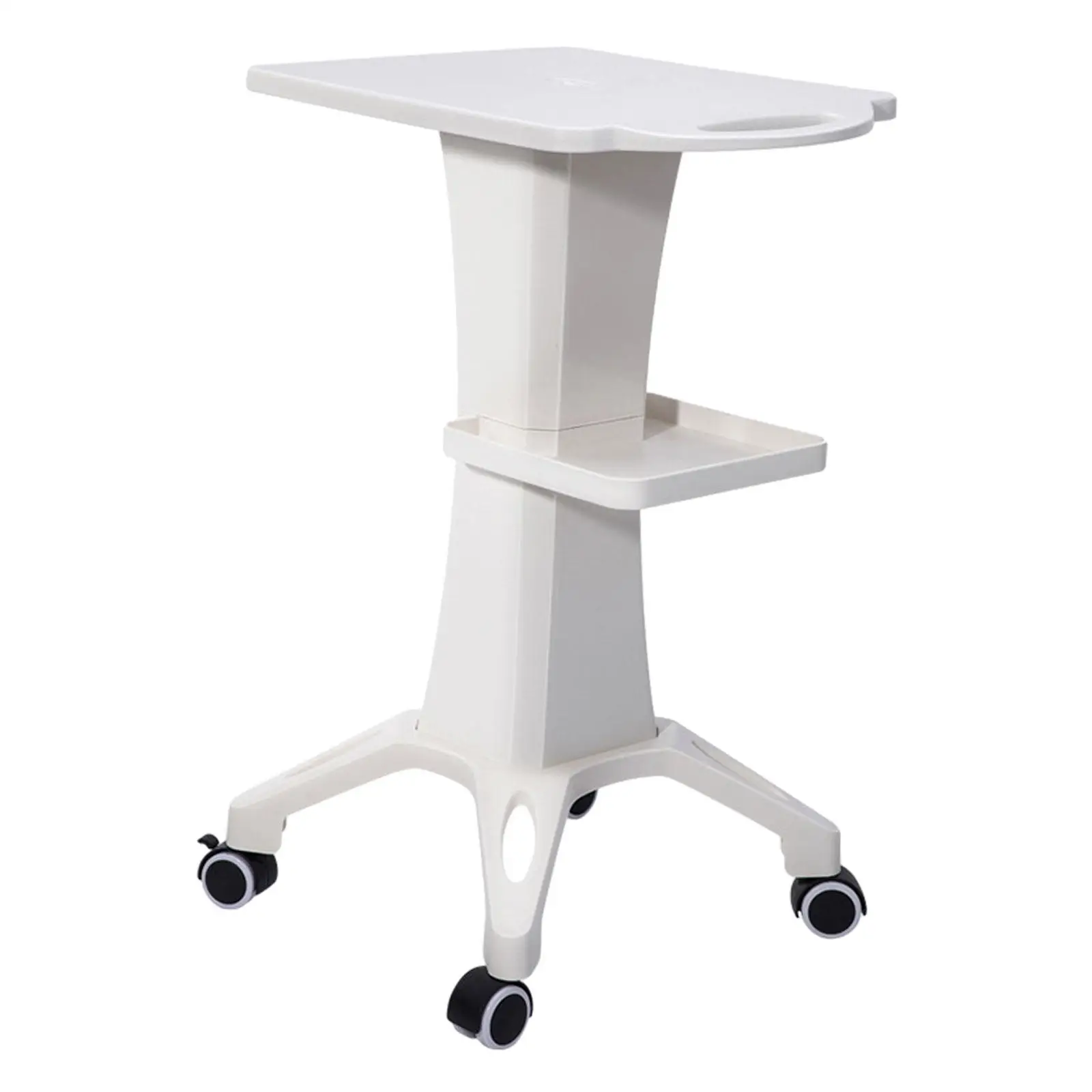 Beauty Salon Trolley Cart, Salon Spa Rolling Trolley Stand Mobile Cart with Wheel Beauty Instrument Storage Tray