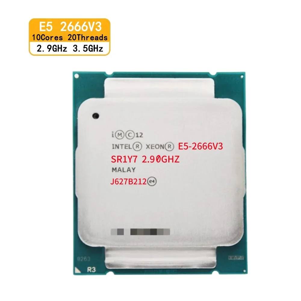 Imagem -06 - Conjunto de Placa-mãe e5 2666 v3 Kit com Processador Lga 20113 4x16gb = 64gb 2400mhz Ram Ddr4 Nvme M.2 Sata3.0 Usb 3.0 Huananzhi-x99 f8