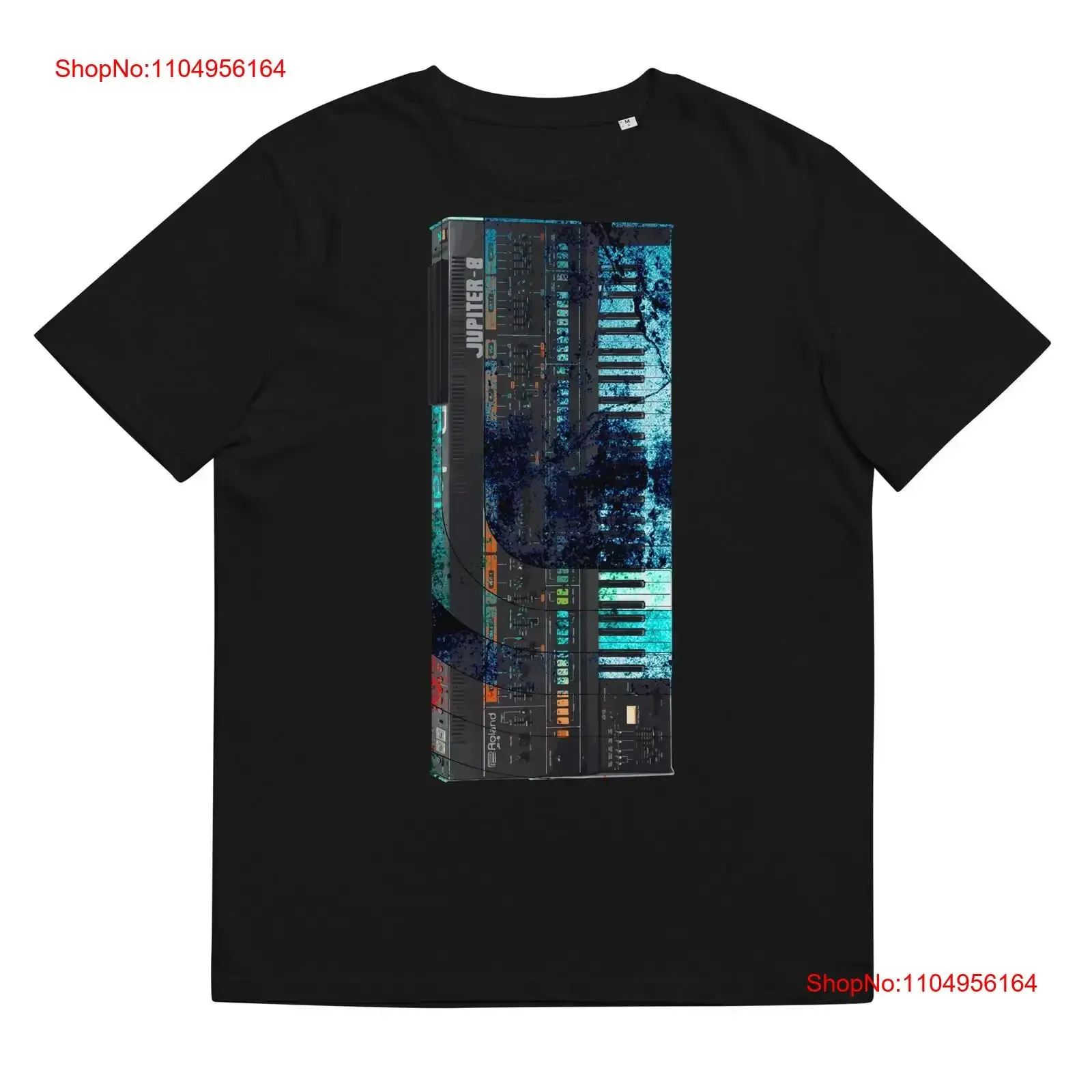 

Classic Synth Roland Jupiter 8 Inspired Eco Friendly T Shirt vintage Washed Slightly streetwear graphic Casual Soft Stylish