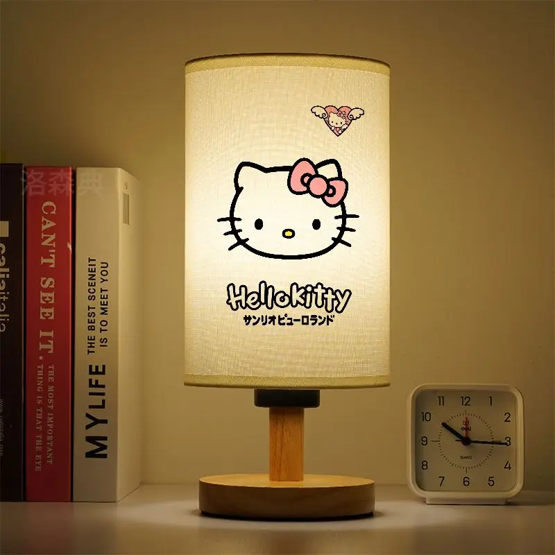 مصباح طاولة صغير هالو كيتي، لطيف وأنيق، تصميم كرتوني لغرفة البنات أو غرفة النوم بجانب السرير، هدية عيد ميلاد للأصدقاء #5