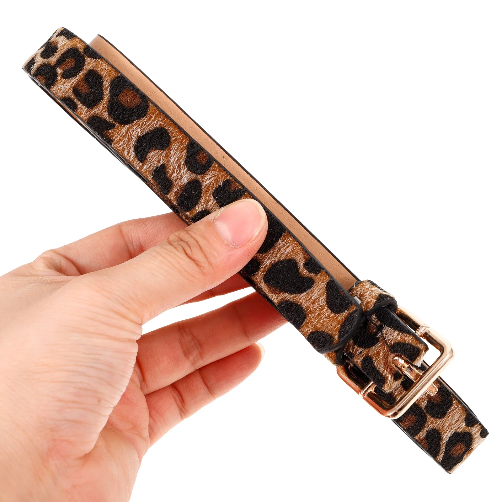 

Leopard Print Belt Pu Women Elasticity Waist Belts for Jeans Pants Fashion Accessories Gifts Women Belts leopard pu