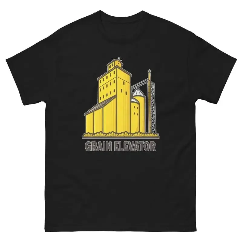 Grain Elevator Farming Rural Life Agriculture T Shirt