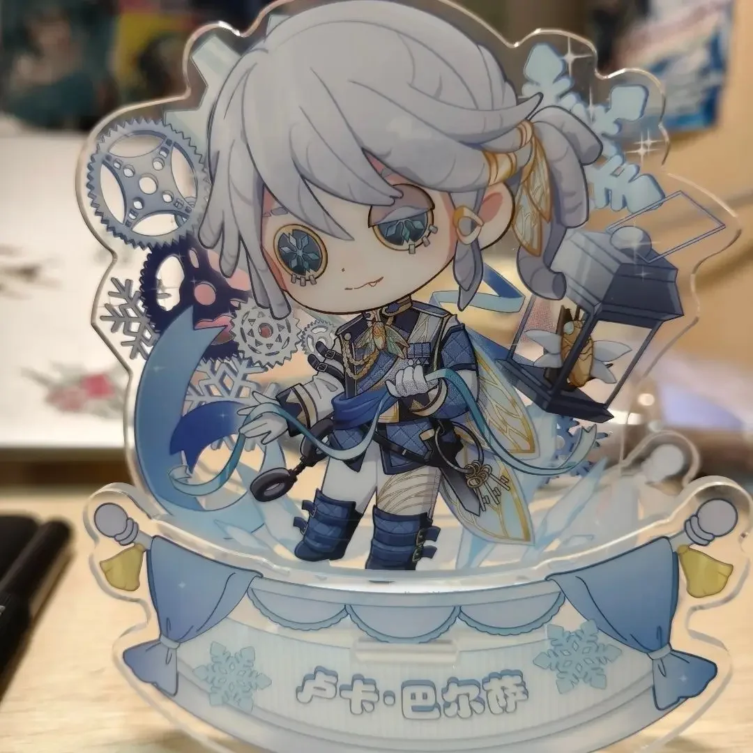 게임 정체성 Ⅴ 루카 발사 마이크 모튼 포로 만화 아크릴 스탠드 그림 모델 코스프레 만화 데스크탑 장식