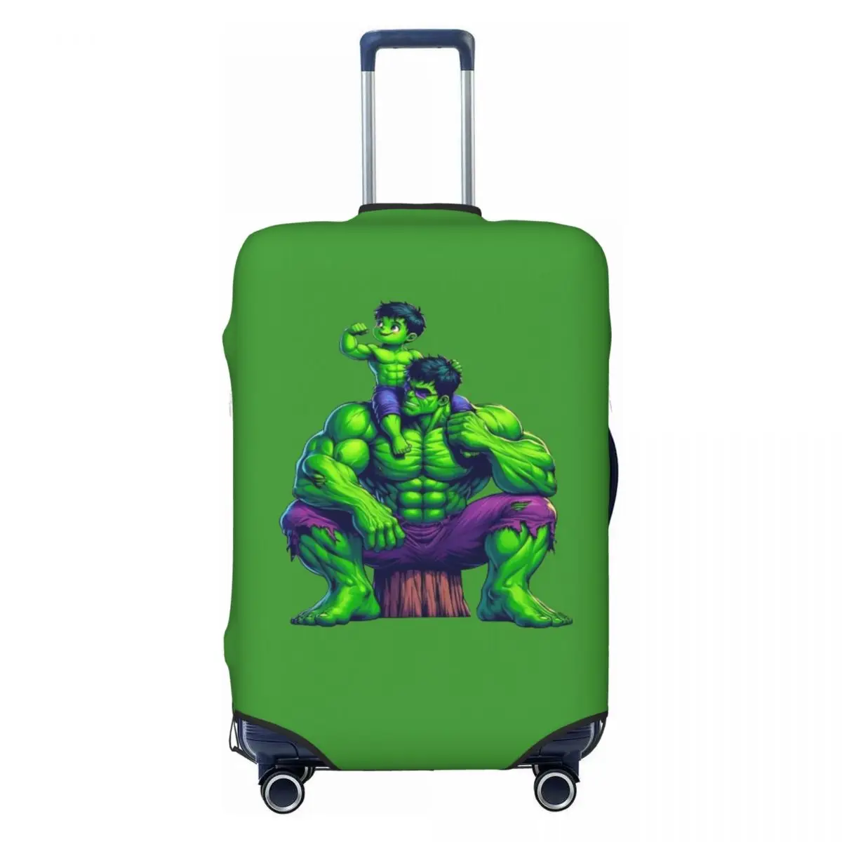 

Custom Hulk Luggage Cover Cute Anime Suitcase Protector Covers Suit For 18-32 inch