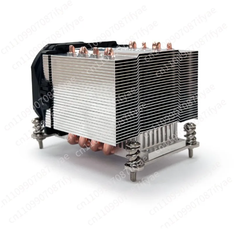 AM4 AM5 four heat pipe 2U server radiator CPU violent temperature control computer air cooling fan A47