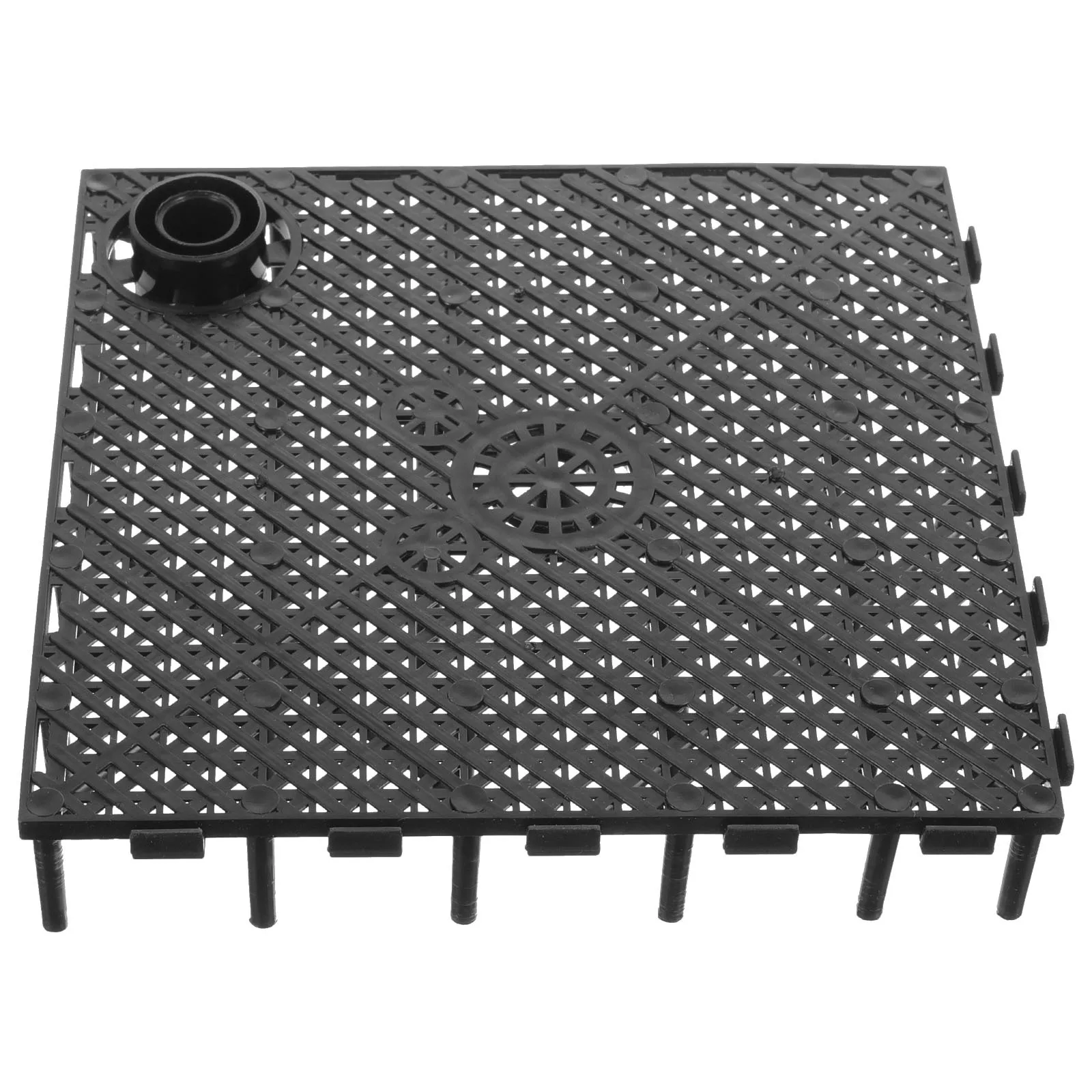 

1 Set Plastic Grid Divider Splicing Aquarium Divider Plate Fish Tank Bottom Filter Retractable Connecting Tube Bottom Isolation