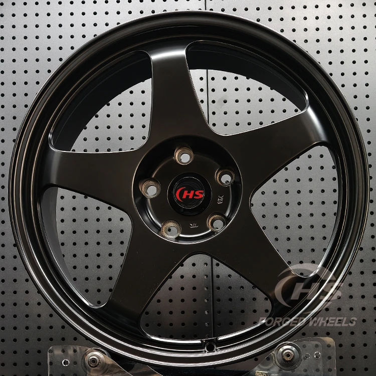 5x114.3 Black Custom Forged Wheels Rim for    R Accord S2000  Camry Supra A80  350Z/370Z