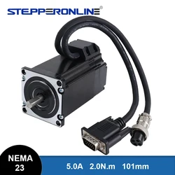 STEPPERONLINE Nema 23 Stepper Motor 2Nm 5A Closed Loop Stepper Motor Encoder for CNC Milling Machine